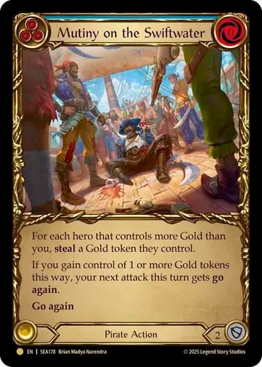 Mutiny on the Swiftwater (Treasure), High Seas SEA178
