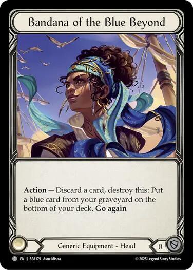 Bandana of the Blue Beyonds, High Seas SEA179