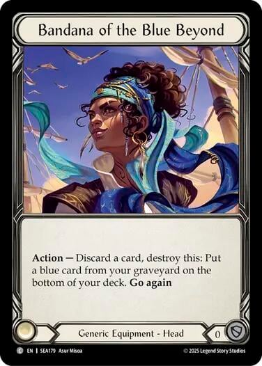 Bandana of the Blue Beyonds, High Seas SEA179