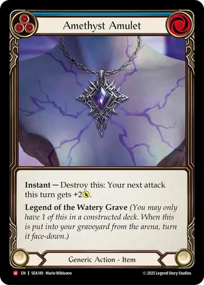 Amethyst Amulet, High Seas SEA189
