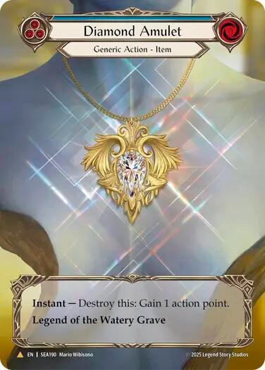 Diamond Amulet (Treasure), High Seas SEA190