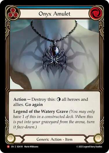 Onyx Amulet, High Seas SEA191