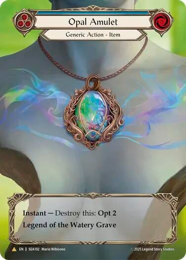 Opal Amulet (Treasure), High Seas SEA192