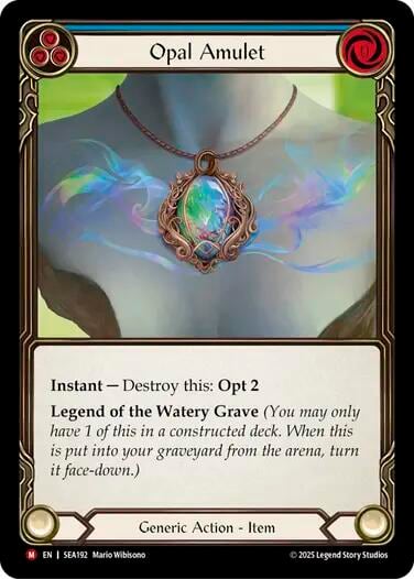 Opal Amulet, High Seas SEA192
