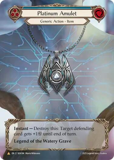Platinum Amulet (Treasure), High Seas SEA194