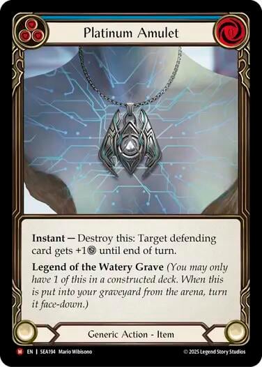 Platinum Amulet, High Seas SEA194