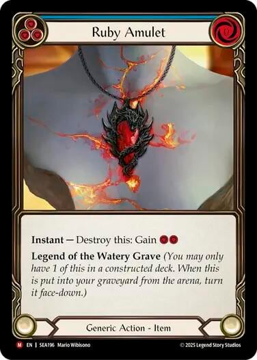Ruby Amulet, High Seas SEA196