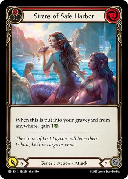 Sirens of Safe Harbor (Red), High Seas SEA226