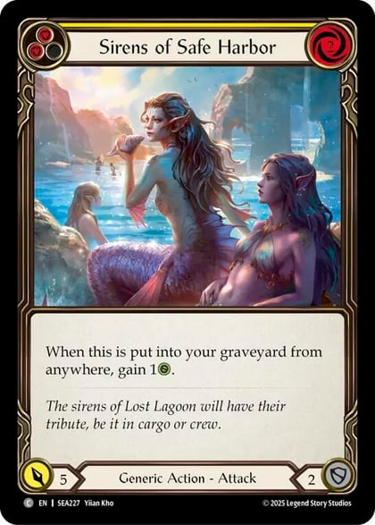 Sirens of Safe Harbor (Yellow), High Seas SEA227