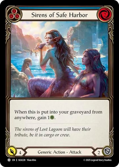 Sirens of Safe Harbor (Blue), High Seas SEA228