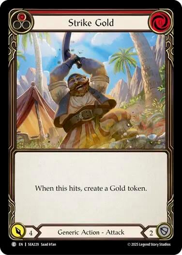 Strike Gold (Red), High Seas SEA229