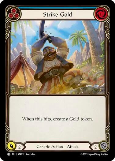 Strike Gold (Blue), High Seas SEA231