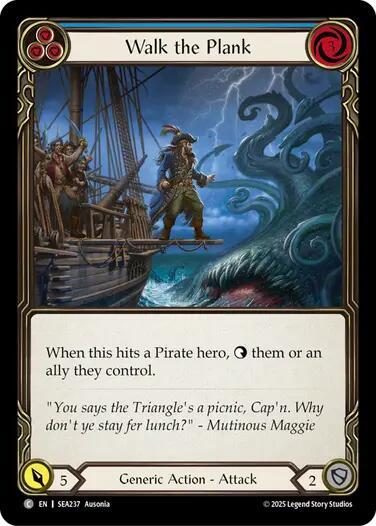 Walk the Plank (Blue), High Seas SEA237