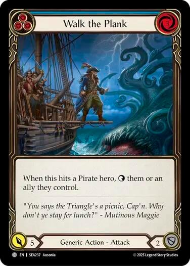 Walk the Plank (Blue), High Seas SEA237