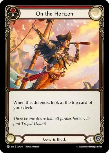 On the Horizon (Red), High Seas SEA241