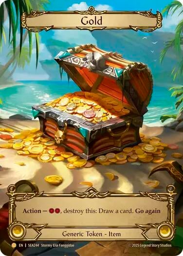 Gold (Treasure), High Seas SEA244