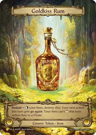Goldkiss Rum (Treasure), High Seas SEA245