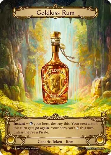 Goldkiss Rum (Treasure), High Seas SEA245