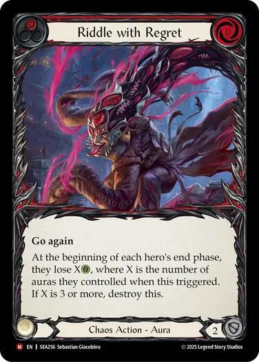 Riddle with Regret, High Seas SEA256