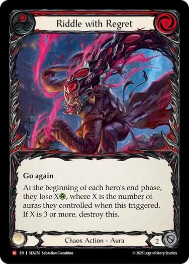 Riddle with Regret, High Seas SEA256