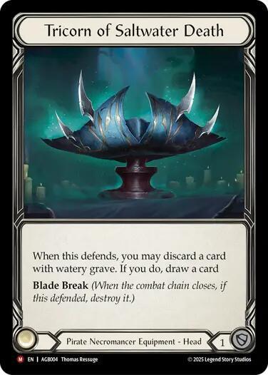 Tricorn of Saltwater Death, Armory Deck: Gravy Bones AGB004