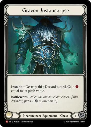 Graven Justaucorpse, Armory Deck: Gravy Bones AGB005