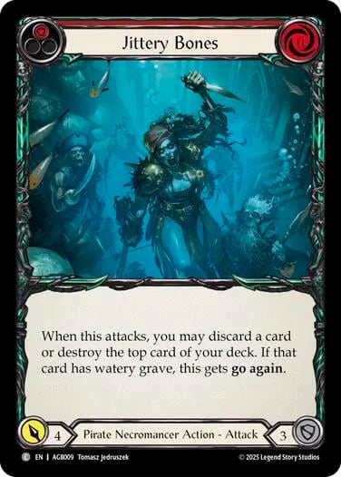 Jittery Bones (Red), Armory Deck: Gravy Bones AGB009