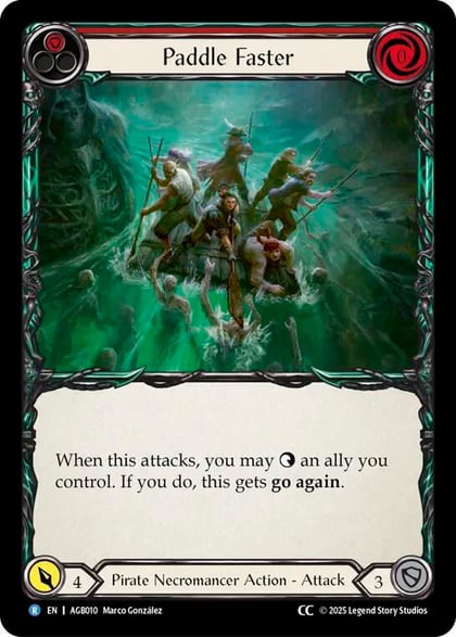 Paddle Faster (CC Tag), Armory Deck: Gravy Bones AGB010
