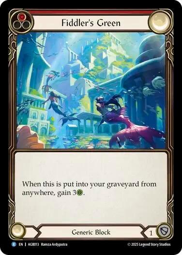 Fiddler's Green (Red), Armory Deck: Gravy Bones AGB013