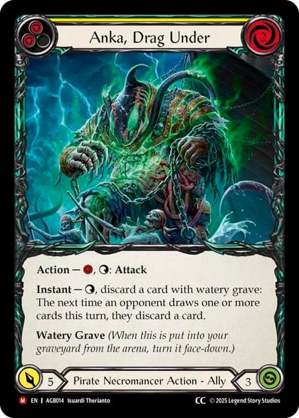 Anka, Drag Under (CC Tag), Armory Deck: Gravy Bones AGB014