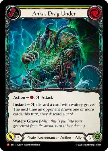 Anka, Drag Under, Armory Deck: Gravy Bones AGB014