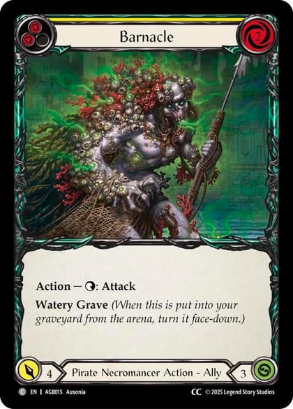 Barnacle (CC Tag), Armory Deck: Gravy Bones AGB015