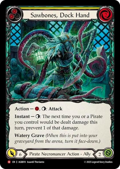 Sawbones, Dock Hand, Armory Deck: Gravy Bones AGB019