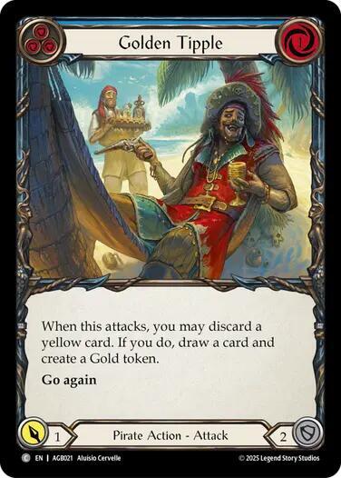 Golden Tipple (Blue), Armory Deck: Gravy Bones AGB021