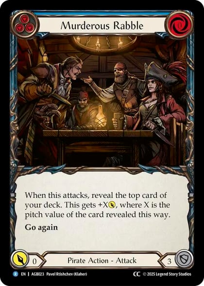 Murderous Rabble (CC Tag), Armory Deck: Gravy Bones AGB023