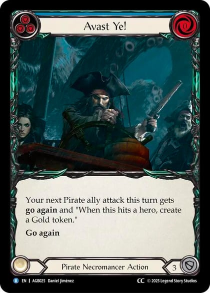 Avast Ye! (CC Tag), Armory Deck: Gravy Bones AGB025
