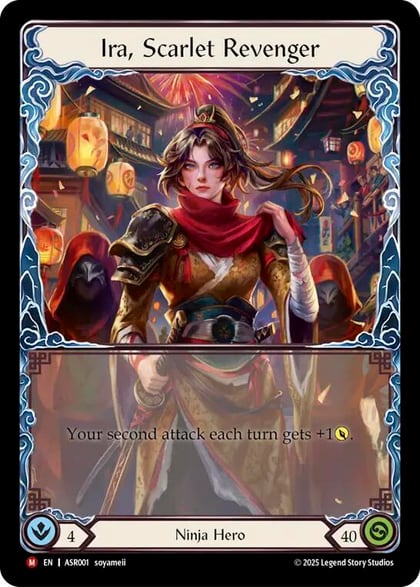 Ira, Scarlet Revenger, Armory Deck: Ira ASR001