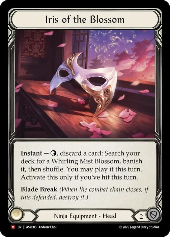 Iris of the Blossom, Armory Deck: Ira ASR003