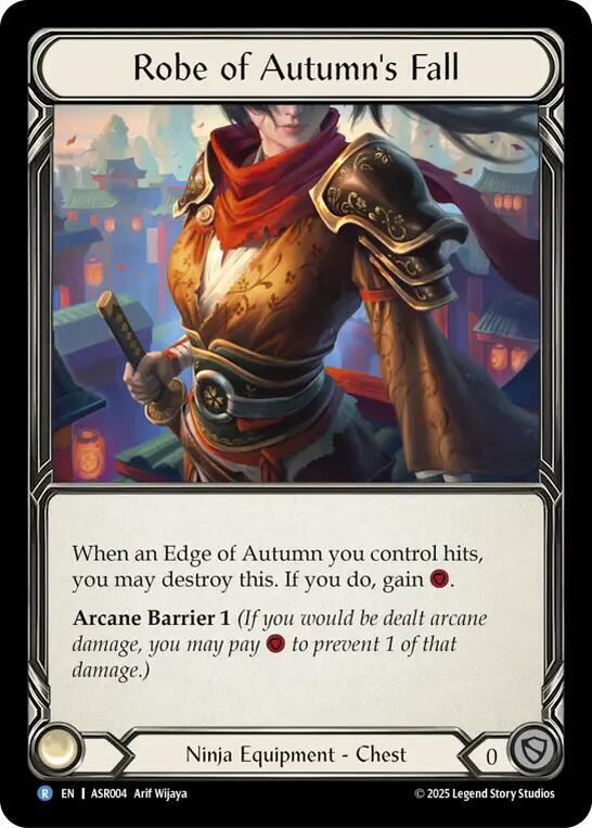 Robe of Autumn's Fall, Armory Deck: Ira ASR004