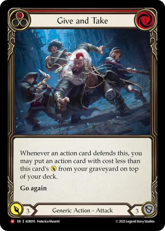 Give and Take, Armory Deck: Ira ASR010