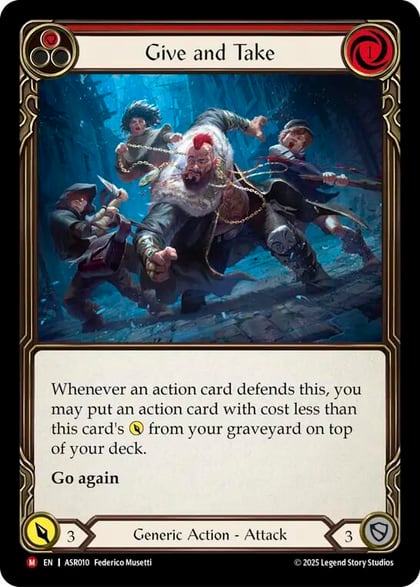 Give and Take, Armory Deck: Ira ASR010