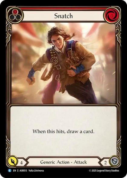 Snatch (Red), Armory Deck: Ira ASR013