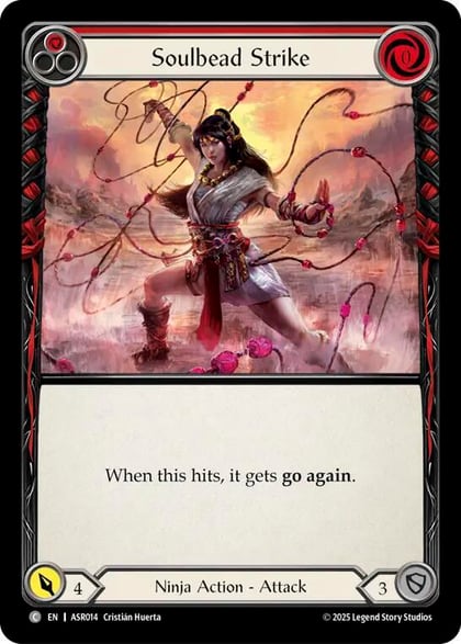 Soulbead Strike (Red), Armory Deck: Ira ASR014