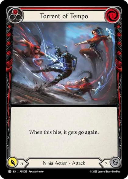 Torrent of Tempo (Red), Armory Deck: Ira ASR015