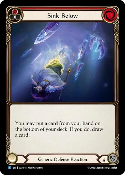 Sink Below (Red), Armory Deck: Ira ASR018