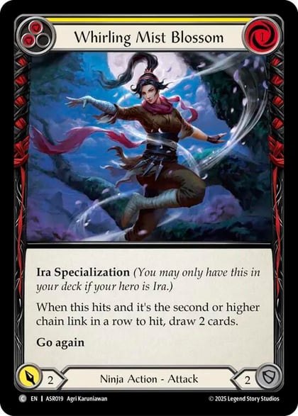 Whirling Mist Blossom, Armory Deck: Ira ASR019