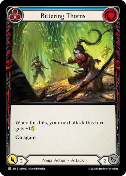Bittering Thorns (Blue), Armory Deck: Ira ASR020