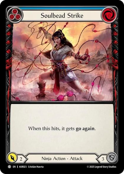 Soulbead Strike (Blue), Armory Deck: Ira ASR023