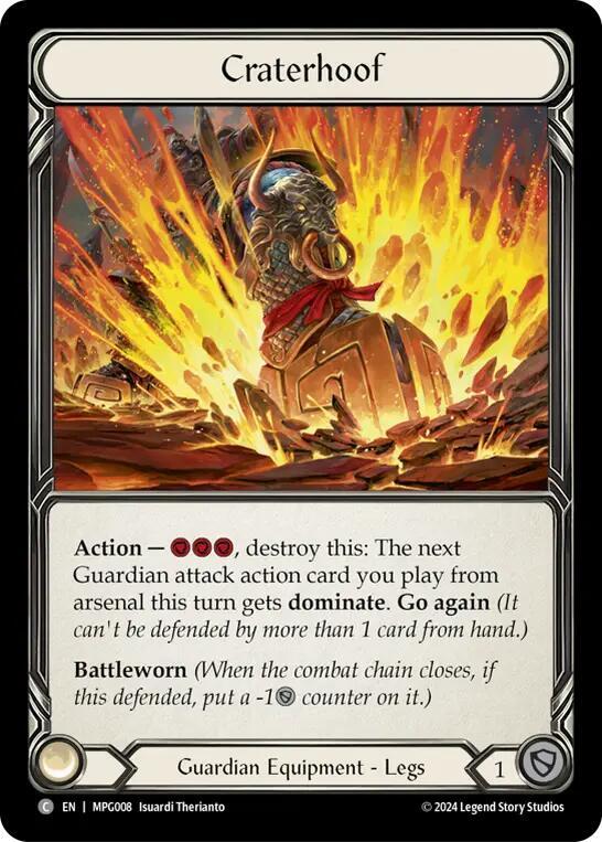Craterhoof, Mastery Pack Guardian BVO008