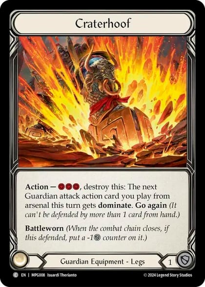 Craterhoof, Mastery Pack Guardian BVO008